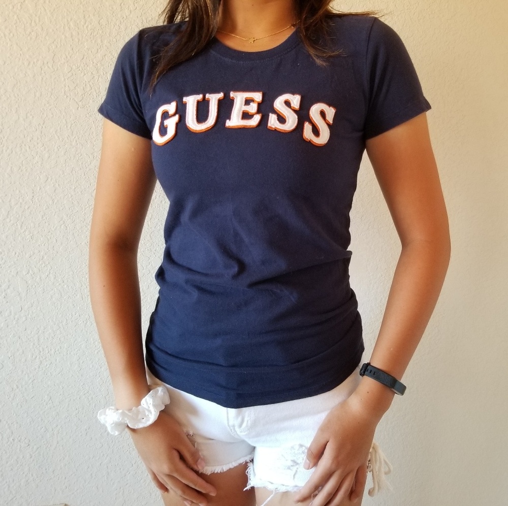 GUESS Letter Pop T Shirt